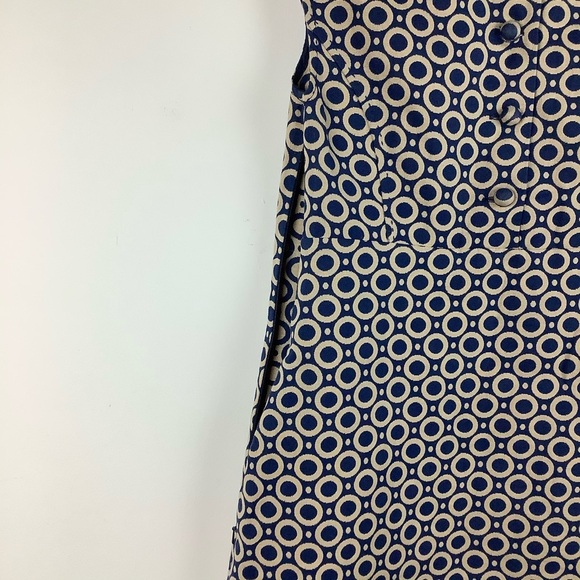 Hoss intropia - circle print a line dress - Picture 5 of 8
